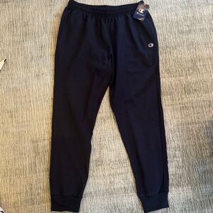 Champion Men’s Navy Sweatpants (L)